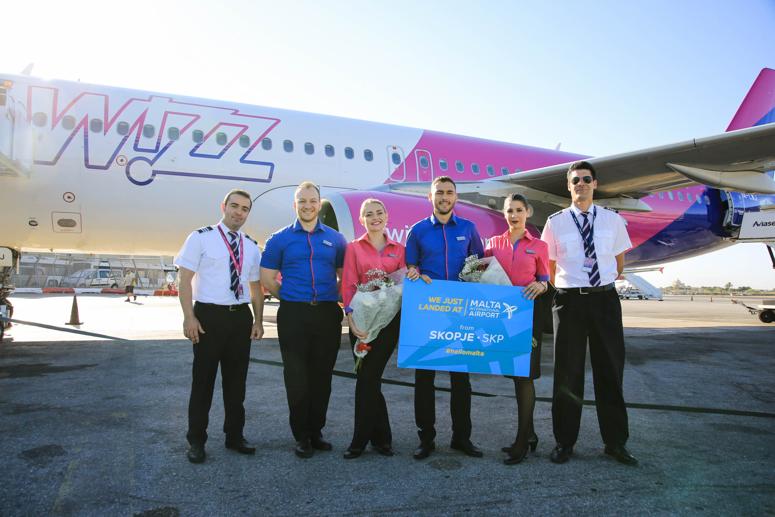 Thumbnail for Take off to Skopje from Malta International Airport