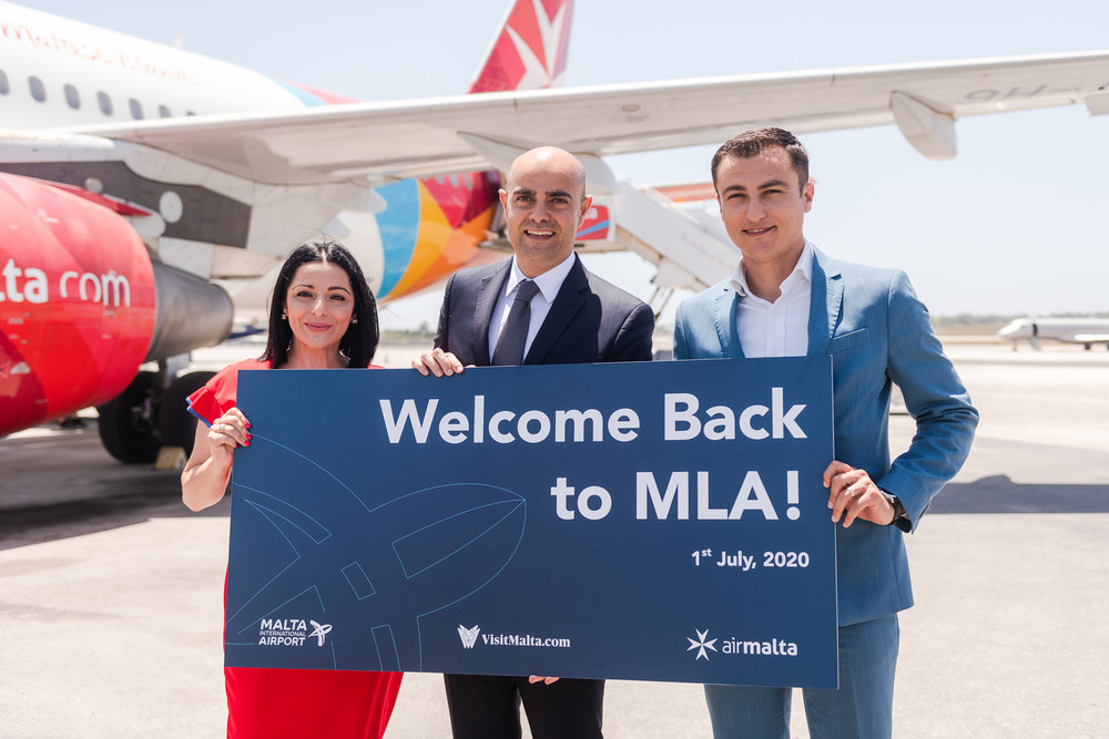 Thumbnail for 11 Commercial Flights Expected to Land At Malta International Airport on Re-Opening Day