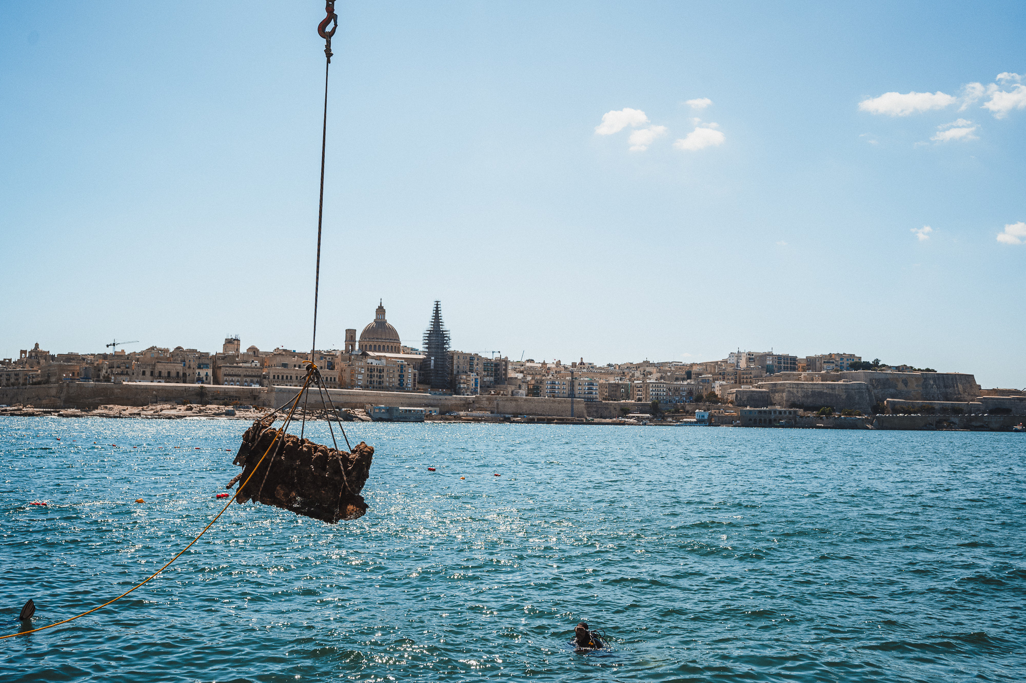Image for 3.6 tonnes of waste collected by the Malta Airport Foundation through its annual seabed clean-ups