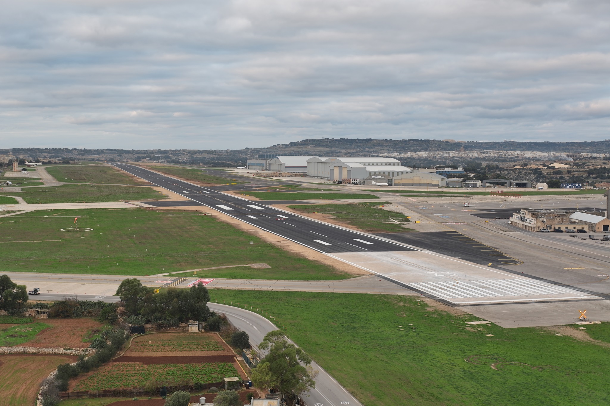 Malta International Airport completes resurfacing of Runway 05-23