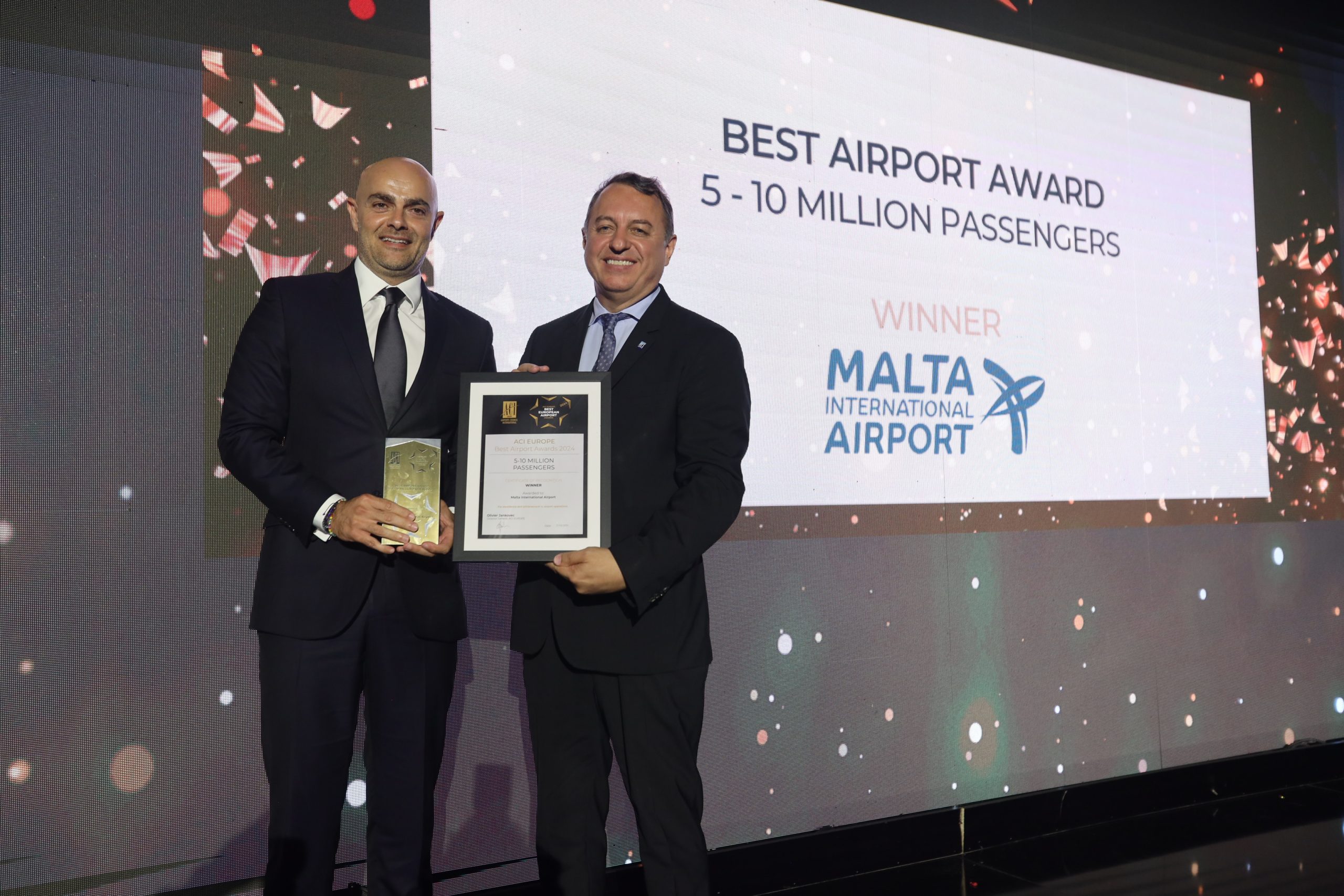 Thumbnail for ACI Europe Awards Malta International Airport Best Airport Accolade